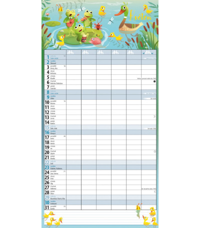 Nástěnný kalendář Rodinný plánovací M... - BNC10-27 6