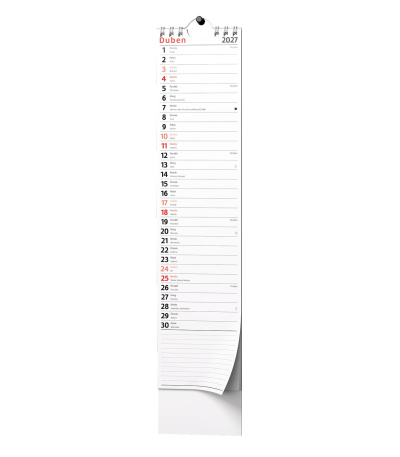 Nástěnný kalendář Kravata -  Pracovní... - BNB2-27 2