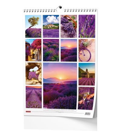 Nástěnný kalendář Provence - A3 2027 - BNG14-27 15