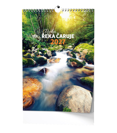 Nástěnný kalendář Řeka čaruje - A3 2027 - BNK6-27 1