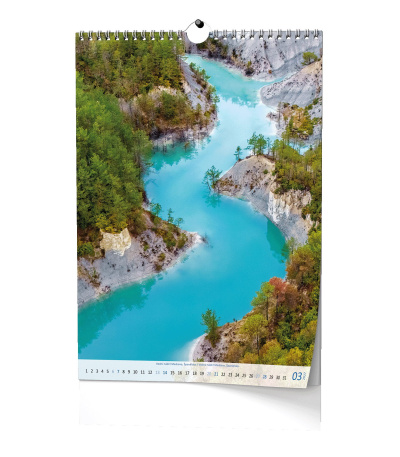 Nástěnný kalendář Řeka čaruje - A3 2027 - BNK6-27 14
