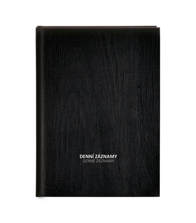 Diář - Denní záznamy A4 - černá 2024 - BU019-2-24 1